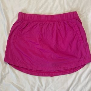 Spyder pink athletic skirt with built in shorts